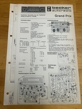 Becker Autoradio Grand Prix
