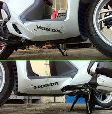 ADESIVI PRESPAZIATI SCRITTE HONDA X SH 125 150 300 X SOTTOPEDANA - VARI COLORI