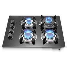 Piano cottura a gas 4 fuochi