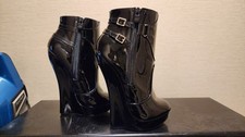 Fetish ankle boots - ankle,