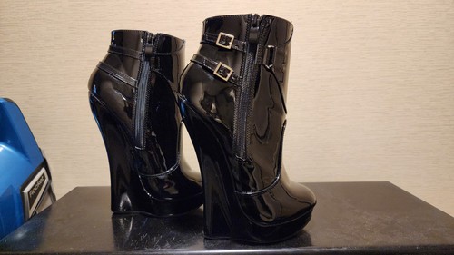 Fetish ankle boots - ankle,