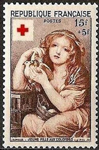 Francia 1007 croce rossa - francia,
