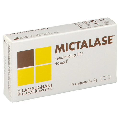 Mictalase supposte - , 2g