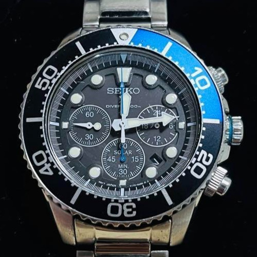 Orologio cronografo solare