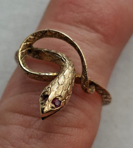 Superbo anello vintage oro - superbo,