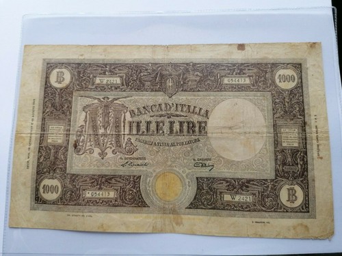 1000 lire grande 01 - 1000, 18/01/1947