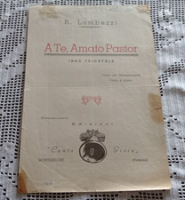 Spartiti Musicali  A te, Amato