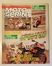 MOTOSPRINT 39/1991 GILERA 125 CX GILERA CRONO HONDA CBR 600 F ELEBORAZIONI