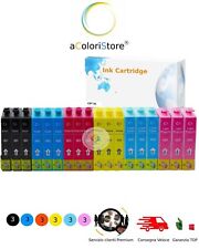 KIT 18 CARTUCCE PER EPSON Stylus Photo P50 PX650 PX660 PX700W PX710W PX720WD