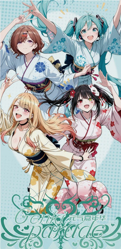 Carta waifu genki parade - genki,