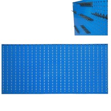 PANNELLO PORTAUTENSILI PORTA UTENSILI FORATO 30 GANCI OFFICINA GARAGE CM 100x50