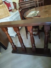 BALAUSTRA IN LEGNO NOCE SCURO