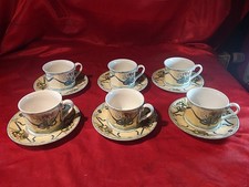 6 piattini tazza Villeroy &