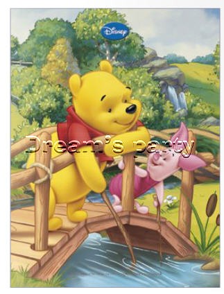 Cialda winnie the - winnie, pooh