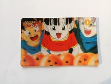 card lenticolari Dragon Ball GT Santal n. 1 BULMA CARTA JOLLY