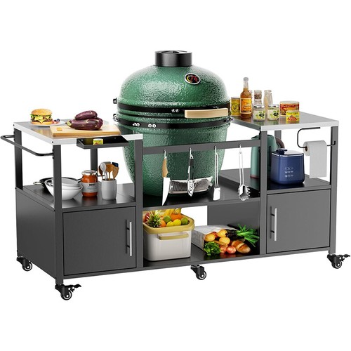 Tavolo grill per carrello - tavolo,