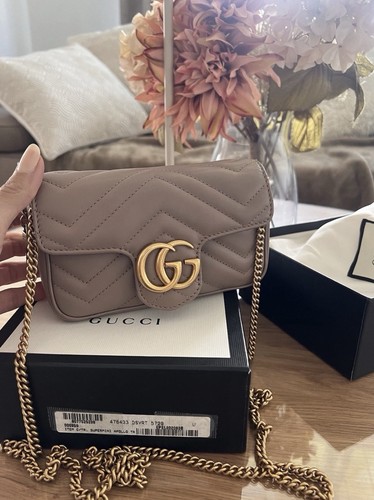 Gucci marmont mini rosa - marmont,
