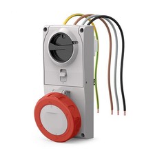 Presa interbloccata da incasso