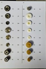BOTTONI IN STOCK VARIE MISURE