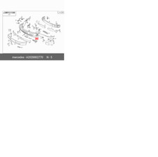 A2028802770 paraurto anteriore - paraurto,