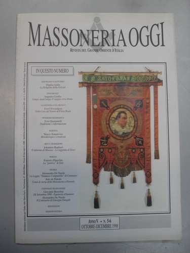 Massoneria oggi anno 5 - massoneria,