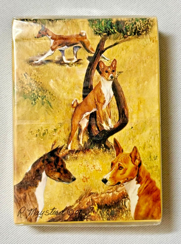 Carte gioco basenji razza - carte, da