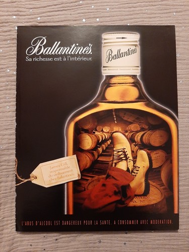 Publicité presse whisky - de,