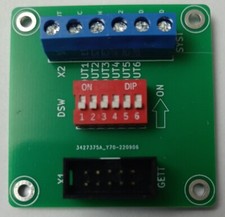 Schedino per  Gettoniera elettronica Jamma con scelta del canale di uscita.