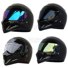 Casco integrale moto DOT nero