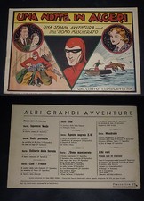 *L'UOMO MASCHERATO* ED. NERBINI (COLL.ALBI GRANDI AVVENTURE) ANNI '40 ORIGINALE 