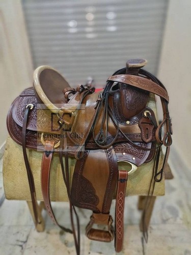 Fork premium western leather - western,