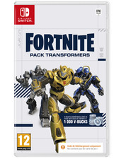 Fortnite Pack Transformers Nintendo SWITCH - 1000 V-Bucks inclus !