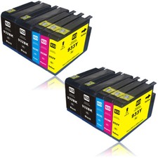 10 cartucce stampante per HP