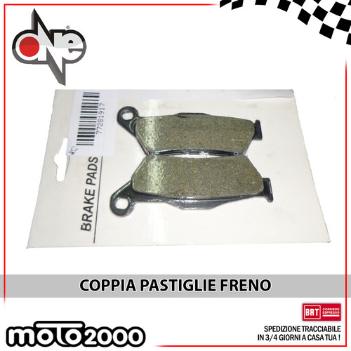 Coppia pastiglie anteriori one - pastiglie,