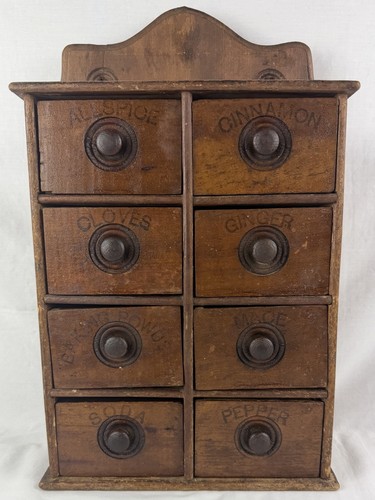 Cassettiera antica primitiva