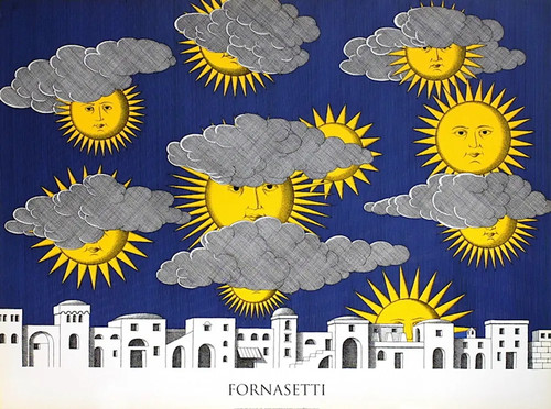 Piero fornasetti sérigraphie - piero,