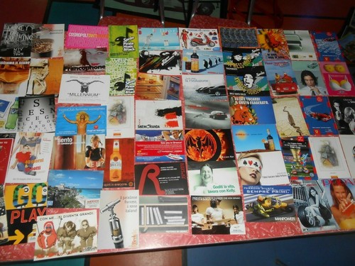 Cartolina pubblicitaria - 🔴cartolina,
