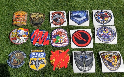 Usaf zap stickers - zap,