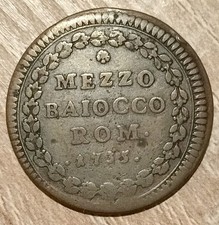 1/2 Baiocco 1755