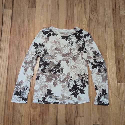 Camicia floreale manica lunga
