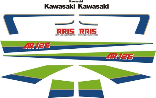 Kit decalcomanie kawasaki - kit,