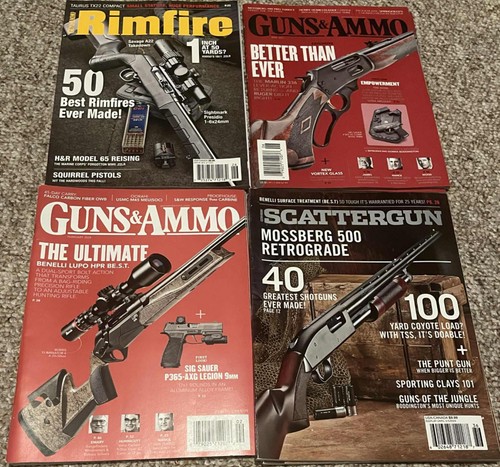 Guns ammo lot of 4 - &,