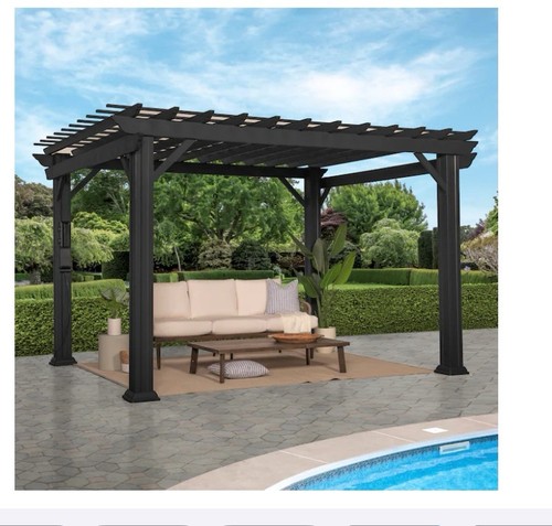 Steel pergola stratford - steel,