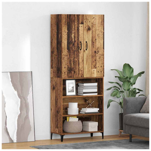 Credenza parete legno - credenza,