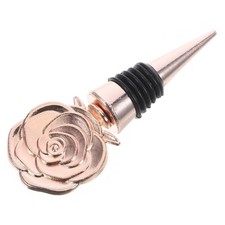 Bouchon de bouteille de vin créatif en forme de fleur de Rose, bouchon de