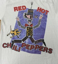 T-shirt uomo Red Hot Chili Peppers camicia bianca manica corta dalla S alla 5XL 1T06