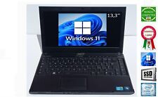 PORTATILE NOTEBOOK DELL 3300 CPU INTEL CORE i7 620 SSD WINDOWS 11 PRO