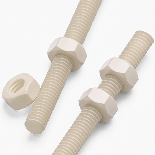 Barre filettate pa66 - filettate,