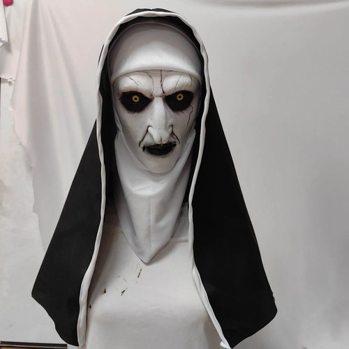 Maschera halloween suora - maschera,