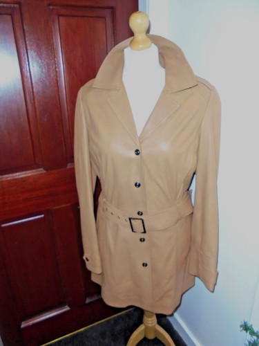 Trench corto pelle - corto, per